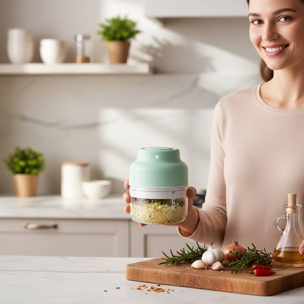 MiniChef™ - Mini Procesador de Alimentos Inalámbrico Portátil